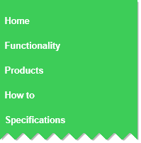 WebHelp main menu